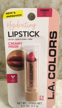 L.A.Colors Hydrating/Vit E/ Aloe Vera Creamy Finish Lipstick:C68665 Dust... - $15.72