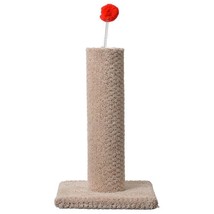 CLASSY KITTY CARPETED CAT POST W/SPRING TOY-16&quot;H, FREE SHIPPING IN THE U.S. - £55.84 GBP