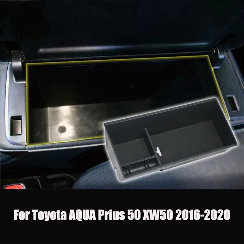 Armrest Box Storage Car Organizer Accessories for Toyota AQUA Prius 50 XW50 2016 - £17.40 GBP