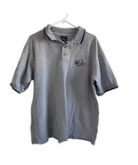 Pro Edge Polo Shirt Mens Large Grey Milwaukee Brewers Outdoors Sports Wi... - $14.01