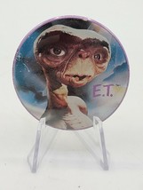 1982 E.T. ET Pin The Extra Terrestrial Pinback Button 2.25", Universal Studios - £9.58 GBP