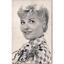 Vintage Exhibit Trade Card, Patti Page Billboard Music Week Clara Ann Fowler - $14.52