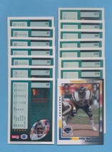 1992 Wild Card San Diego Chargers Football Set - £2.35 GBP
