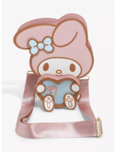 Sanrio My Melody Heart Figural Pin Trader Crossbody Bag + Limited Edition Pin - £63.25 GBP