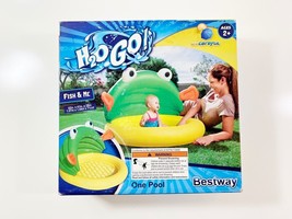 H2O GO H2OGO Kiddie Pool Round Bestway Fish &amp; Me Ages 2+ (BRAND NEW) - £19.35 GBP