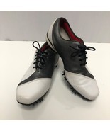 FOOTJOY LoPro Golf Shoes Womens Size 6 White Metallic 97142 Soft Spikes ... - $19.59