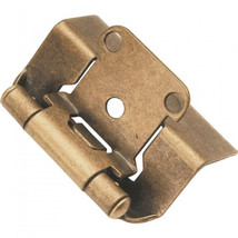 2 pc Belwith P5710F-AB Antique Brass Semi-Concealed  Cabinet Hinge (1-Pair) - $3.99