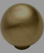 1 Belwith P307-AB Antique Brass KNOB - $4.98 CAD