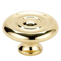 1 NEW Liberty 1 1/4&quot;Classic, Concentric Circle Design Brass Cabinet P30040C-PL-C - $3.59