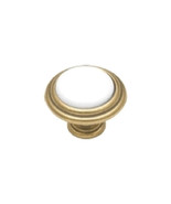 1 Belwith # P416-W White Brass  Cabinet  Knobs  PULL - €2,62 EUR