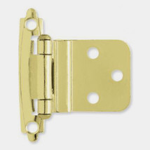 2 pc LIBERTY H0104AC-BP-0 3/8&quot; Self-Closing Inset Hinge Brass Finish - £2.28 GBP