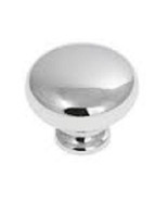 1 Belwith # P320-26 Polished Chrome Cabinet  Knob - 1-1/8&quot; Knobs  PULL - $4.98 CAD