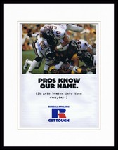 1996 Russell Athletic / Atlanta Falcons Framed 11x14 ORIGINAL Advertisement - £27.12 GBP