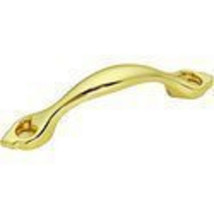 1 Belwith #P342-UB Rotunda Pull, Ultra Brass - $3.85