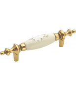 1 Belwith #P64-WF Lancaster Polish Wildflower/White Flower 3&#39;&#39; Drill Cen... - €3,76 EUR