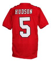 Finn Hudson #5 Glee TV Cory Monteith New Men Football Jersey Red Any Size image 4