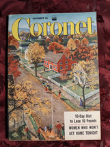 Coronet November 1954 Winter Vacations Hoagy Carmichael Aly Khan Robert Traver - £7.04 GBP