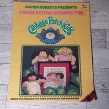 Cross Stitch Designs For Cabbage Patch Kids by Xavier Roberts Pattern Book #7677 - £4.95 GBP