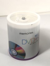 Memorex Imprimable Dvd-R 100, 16x, 120 Minutes, 100 Paquet 4.7GB Broche - £28.25 GBP