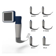 Réutilisable Vidéo Laryngoscope Set Poignée Fibre Optic Mac Lame Anesthésie FDA - £1,065.94 GBP+