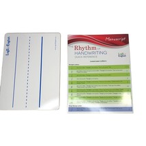 Logic of English The Rhythm of Handwriting Quick Reference Dry Erase Wri... - £11.85 GBP