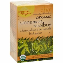 Uncle Lee&#39;s Tea Imperial Organic Cinnamon Rooibus Chai Tea Bags, 18 Count - £6.99 GBP