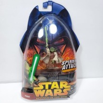 Star Wars Yoda Revenge of the Sith 3.75" Action Figure New Spinning Action New - £19.77 GBP