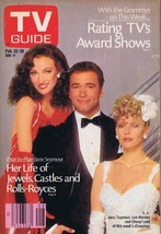 ORIGINAL Vintage Feb 22 1986 TV Guide No Label Crossings Jane Seymour - £11.72 GBP