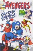 The Avengers -  Captain America Lives Again (Marvel Comics)  - Comic Cover Art   - £25.97 GBP