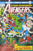 The Avengers - with The Defenders (Marvel Comics)  - Comic Cover Art  - Framed P - £25.49 GBP