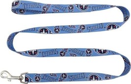 NFL Tennessee Titans Football Dog Pet Lead Leash 60&quot; , 5 Ft, 3/4&quot; New - £6.43 GBP