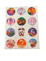RARE Vintage Lisa Frank S103 Sticker Sheet Sundae Unicorn Betty Boop Ballet 80s - £41.08 GBP