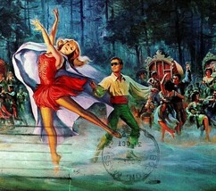 Advertising Princess From The Wonderful World Of Brothers Grimm Chrome Postcard - £3.06 GBP