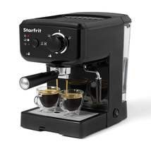 Starfrit - Espresso and Cappuccino Coffee Machine, Includes Rotating Ste... - £156.31 GBP