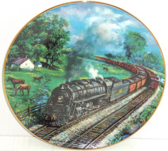 Train Plate Kentucky Red River Valley Railways Hamilton Collector Retired  1995 - $49.95