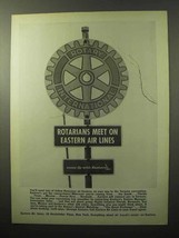 1964 Eastern Air Lines Ad - Rotarians Meet On - £14.50 GBP
