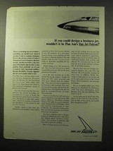 1964 Pan Am Fan Jet Falcon Ad - If You Could Design - £14.78 GBP