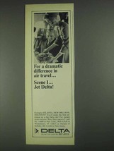 1967 Delta Airline Ad - A Dramatic Difference in Travel - £14.46 GBP