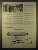 1963 Lockheed Missiles &amp; Space Ad - Automatic Checkout - £13.89 GBP