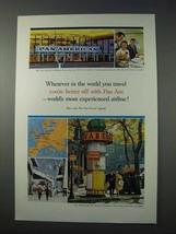 1963 Pan Am Airline Ad - You&#39;re Better Off - £14.78 GBP