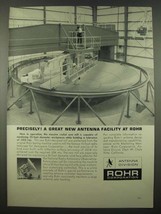 1965 Rohr Corporation Ad - A Great New Antenna Facility - £14.48 GBP