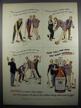 1950 Imperial Whiskey Ad - Grandpa&#39;s Cronies - £14.50 GBP