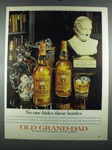1964 Old Grand-Dad Bourbon Ad - No One Hides - £14.56 GBP