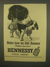 1954 Hennessy Cognac Ad - Mother Loves - £14.90 GBP