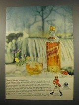 1957 Johnnie Walker Scotch Ad - Secrets of the Seasons - £13.82 GBP