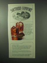 1983 Southern Comfort Ad - Scarlett O&#39;Hara Drink - £13.89 GBP