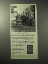 1986 Jack Daniel&#39;s Whiskey Ad - At A Cookout - £14.49 GBP