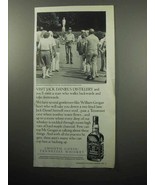 1989 Jack Daniel&#39;s Whiskey Ad - Visit Distillery - £14.52 GBP