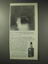 1992 Jack Daniels Whiskey Ad - On Tanyard Hill Road - £14.78 GBP