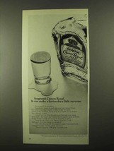 1968 Seagram's Crown Royal Whisky Ad - Make Nervous - $18.49